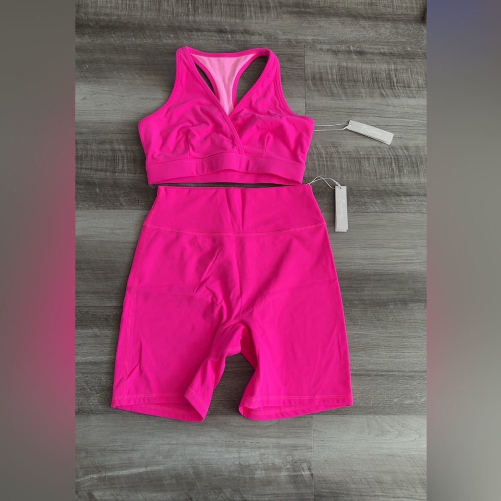 Women's Pink Activewear Set